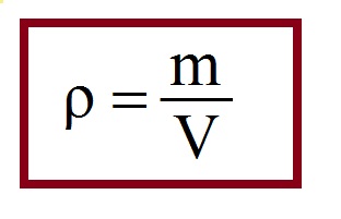 плотность формула